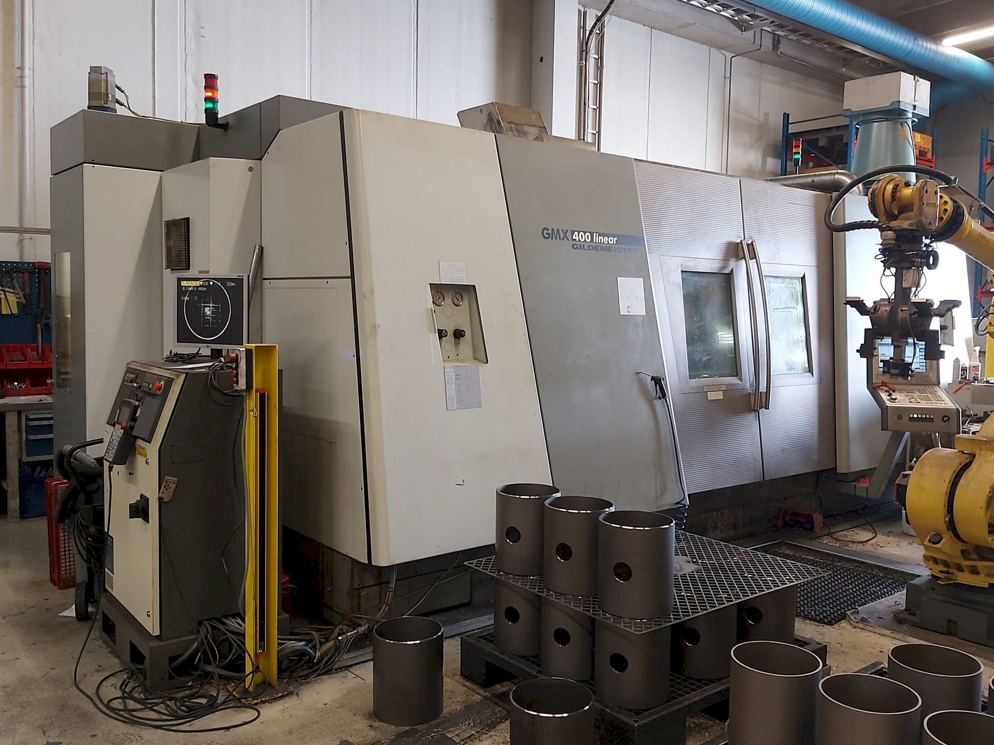 Koneen  Gildemeister GMX 400 Linear etunäkymä