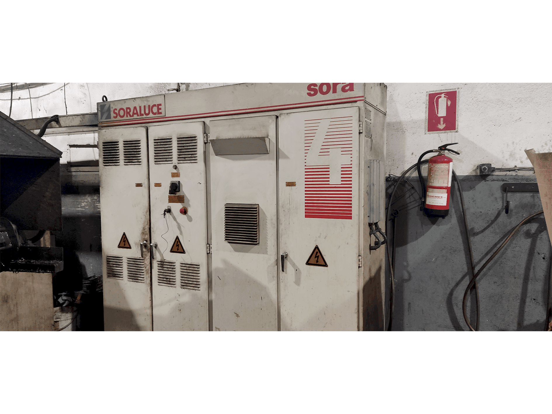 Koneen  Soraluce SORA 4 etunäkymä