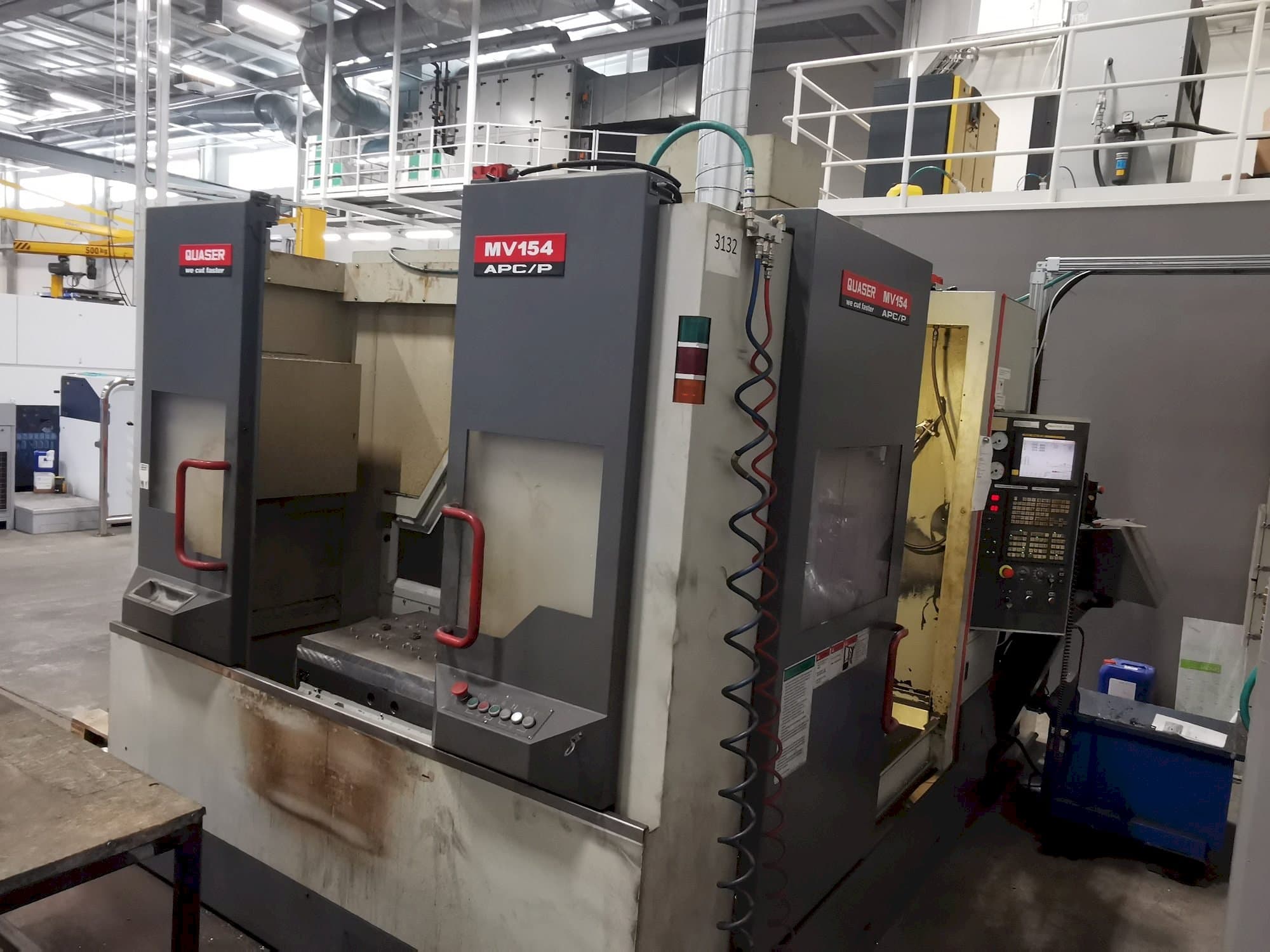 Koneen  Quaser MV154APC/P12 etunäkymä