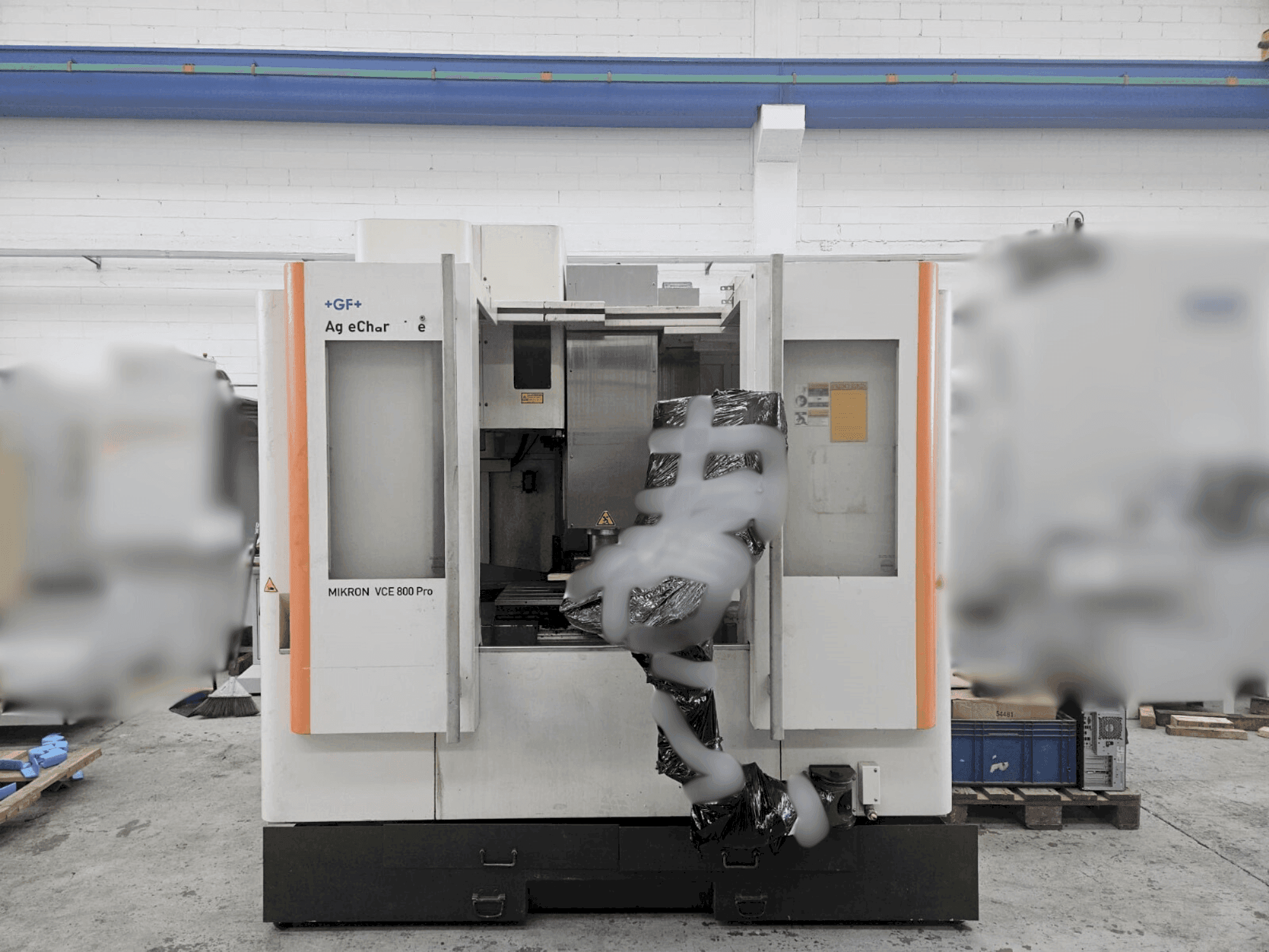 Koneen  +GF+ AGIE CHARMILLES VCE 800 PRO etunäkymä