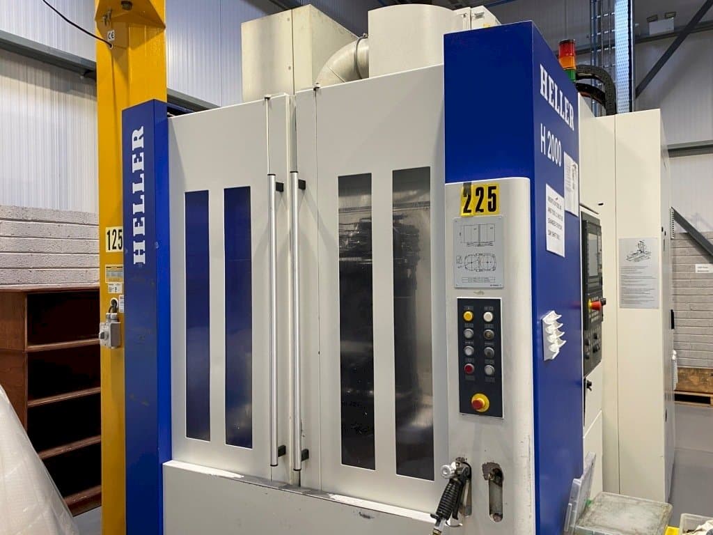 Koneen  HELLER H 2000 etunäkymä