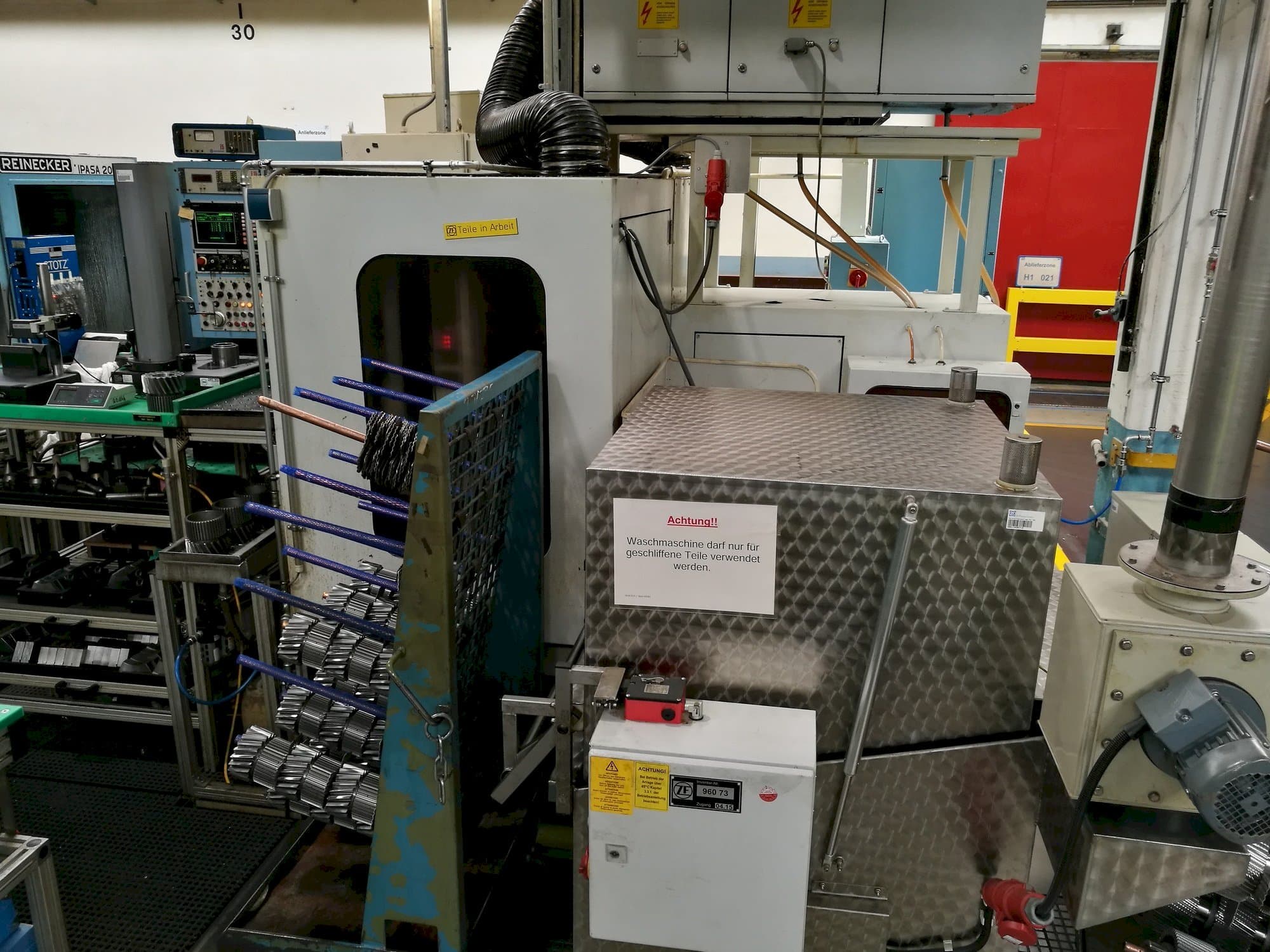 Koneen  Pfauter PH 280 etunäkymä