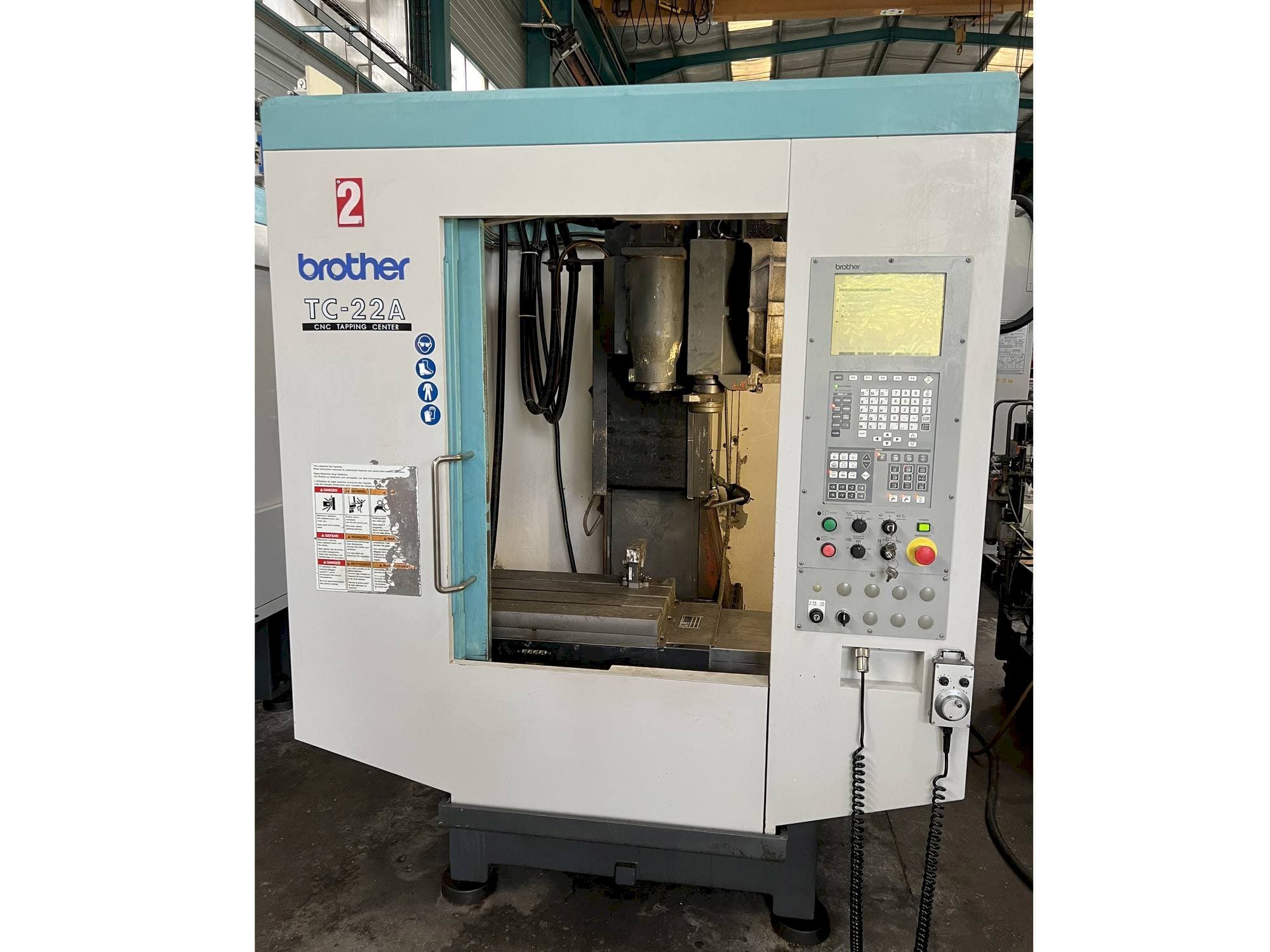 Koneen  Brother TC-22A etunäkymä