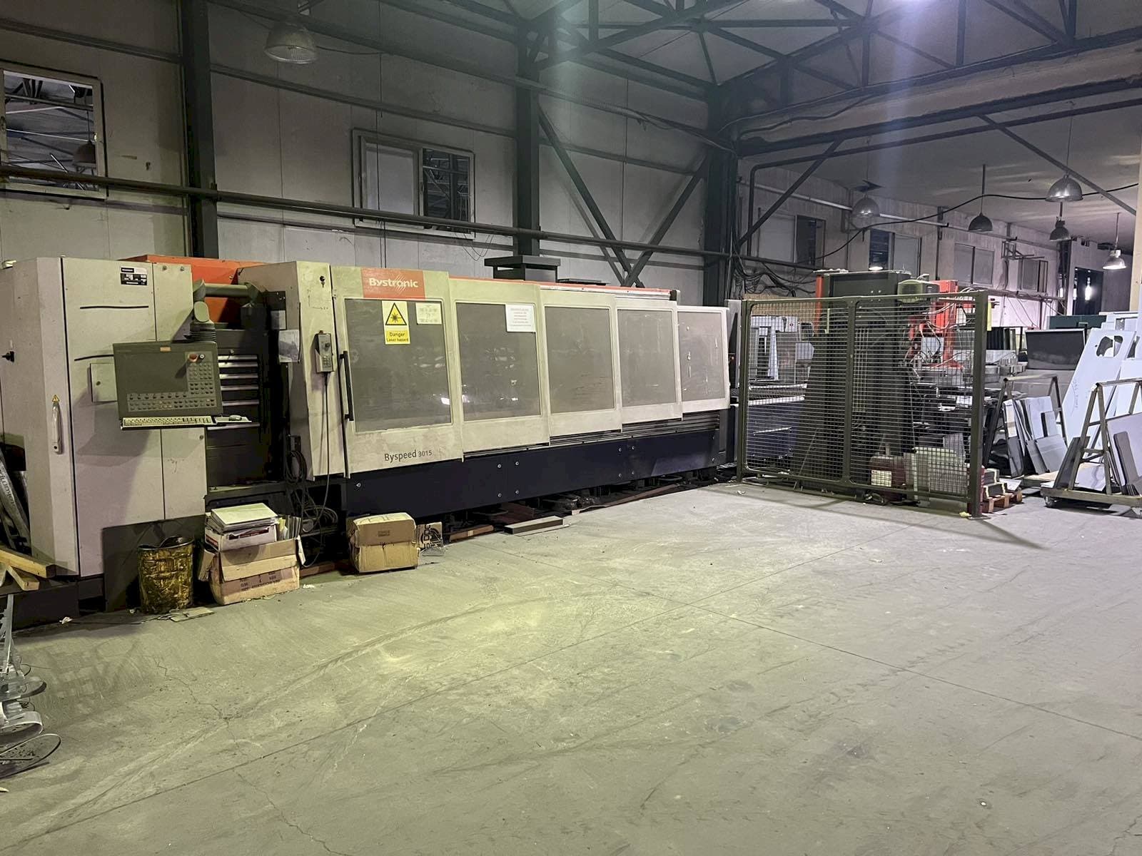 Koneen Bystronic Byspeed 3015 etunäkymä