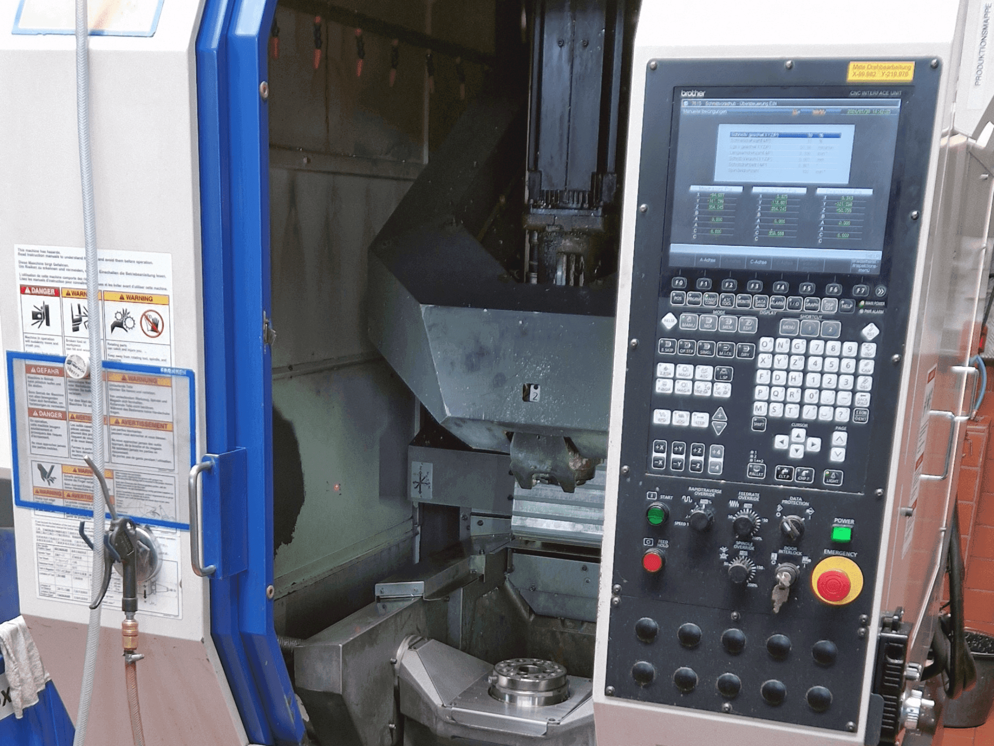 Koneen  Brother Speedio M140x1 etunäkymä