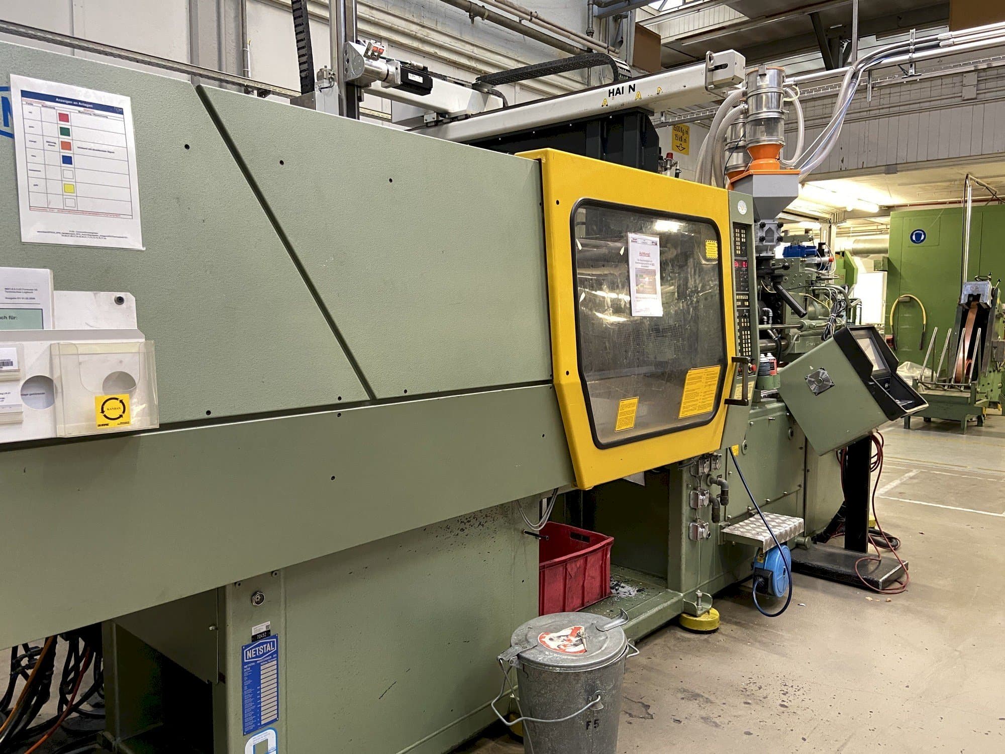 Koneen  Netstal Synergy 1500K/460 etunäkymä