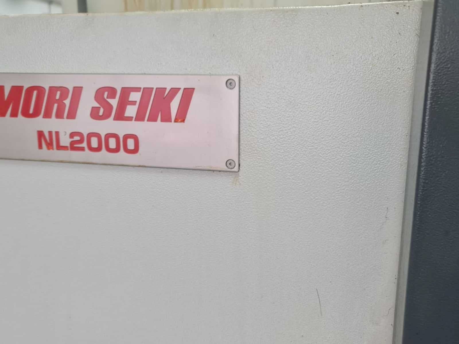 Koneen  DMG Mori Seiki NL2000Y etunäkymä