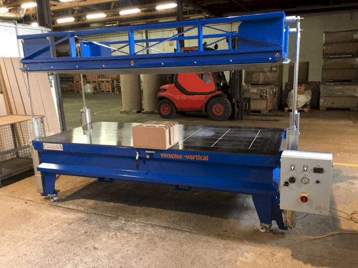 Koneen  Columbus VAKUPLUS Vertikal etunäkymä