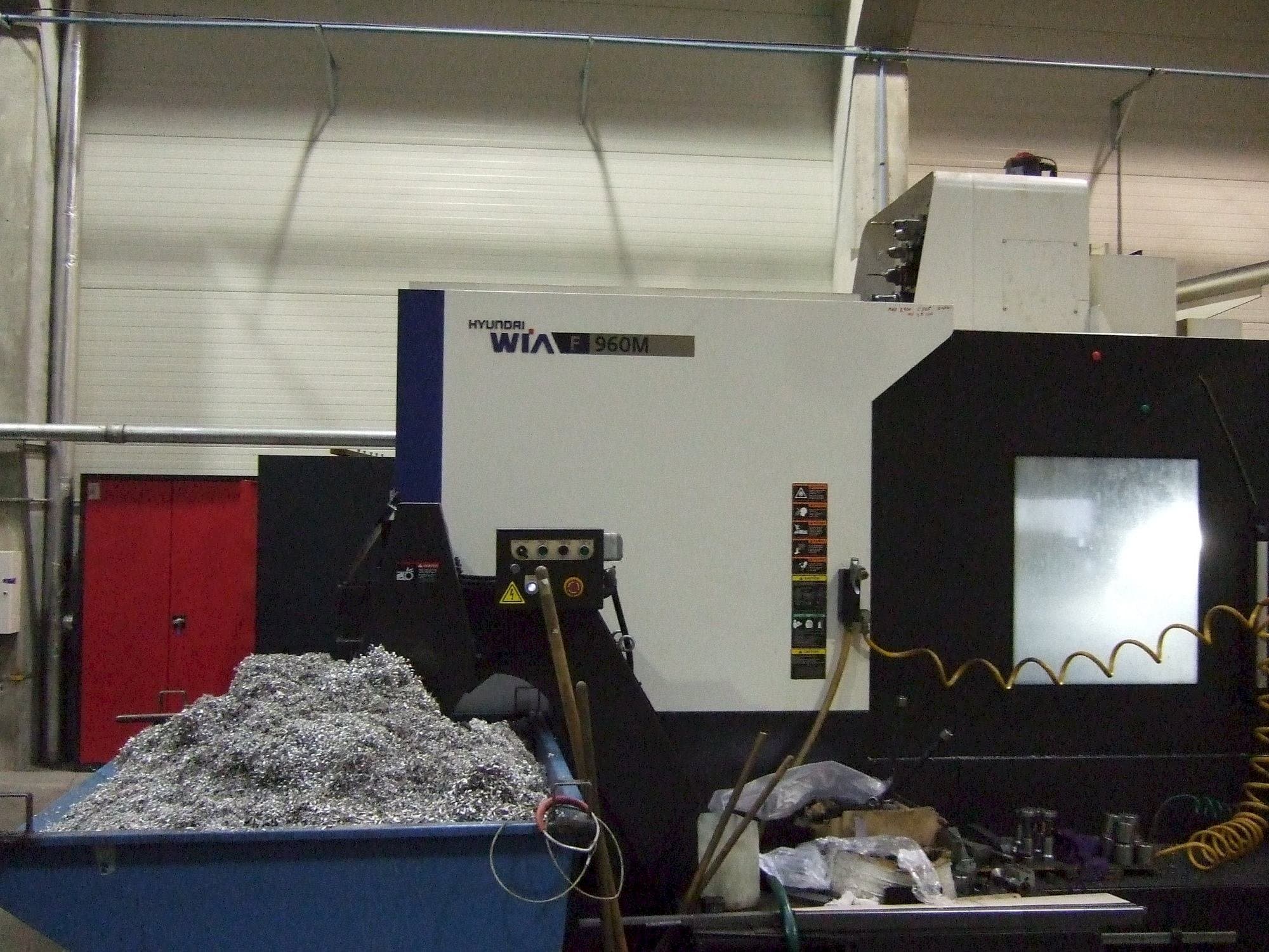 Koneen  Hyundai F960M etunäkymä