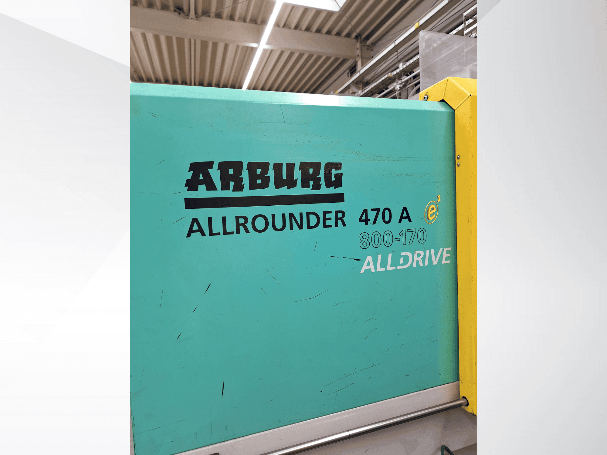 Koneen  Arburg 470 A 800-170 etunäkymä