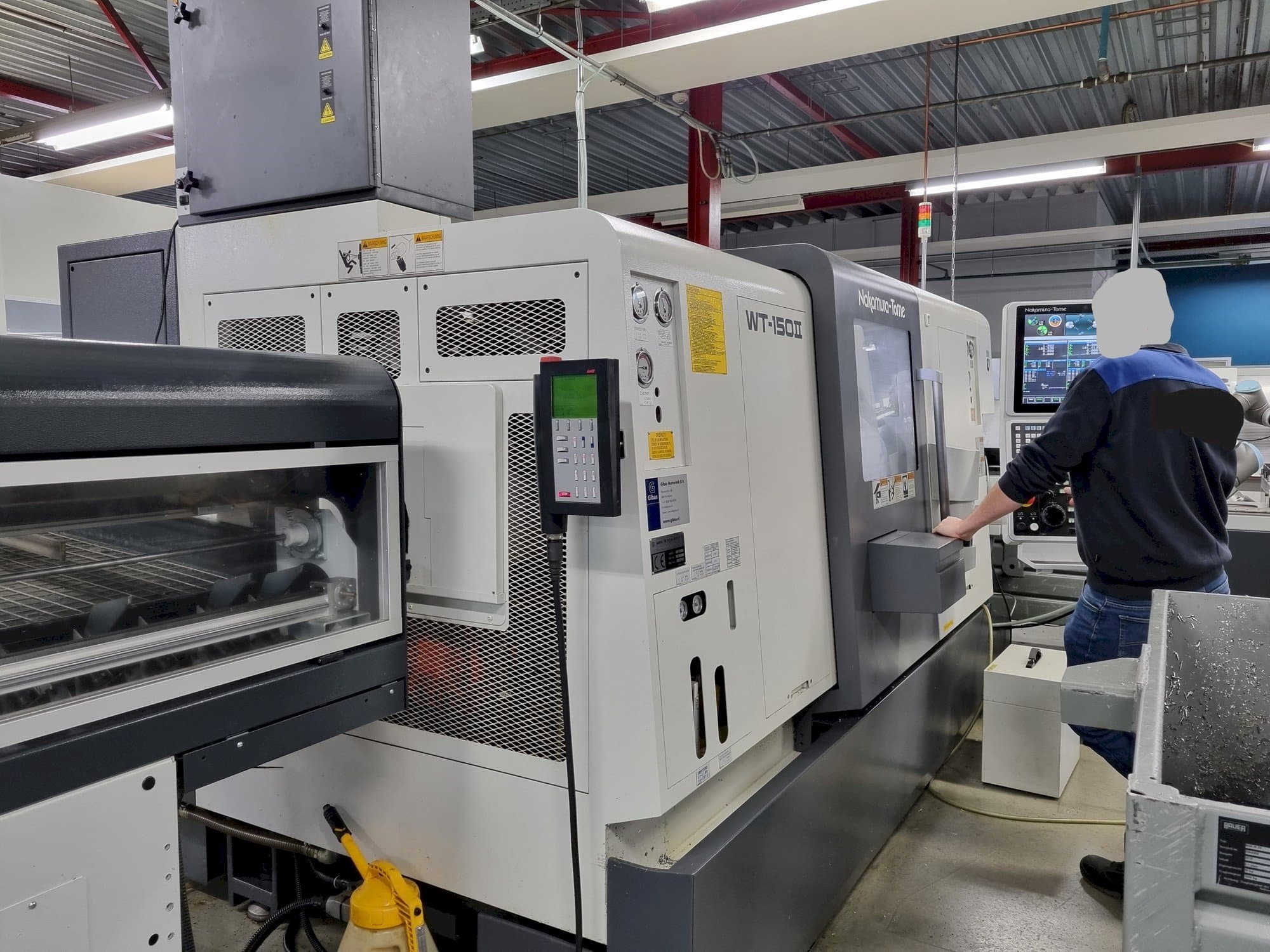 Koneen  NAKAMURA-TOME WT-150II etunäkymä