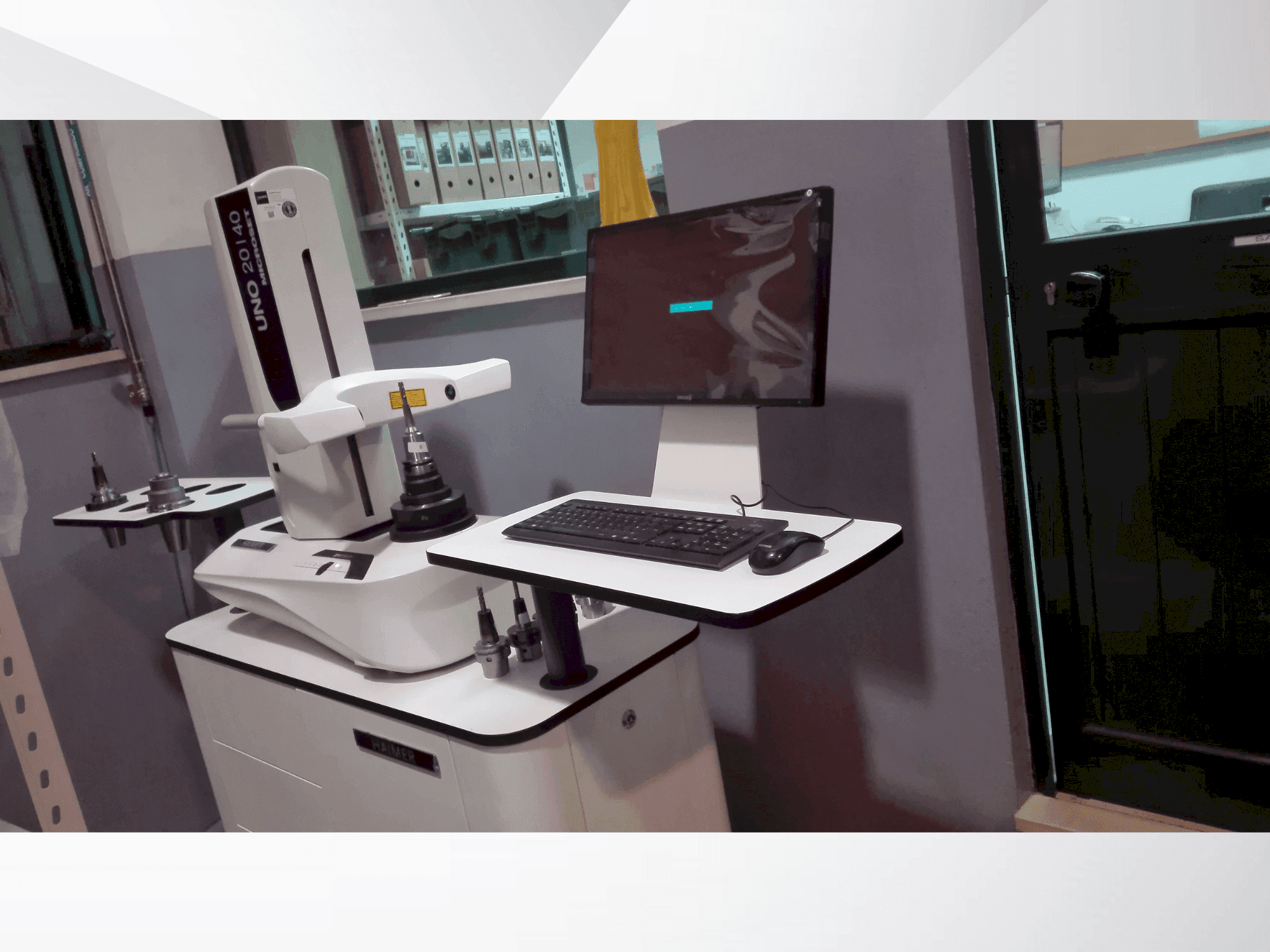 Koneen  HAIMER UNO 20/40 microset etunäkymä