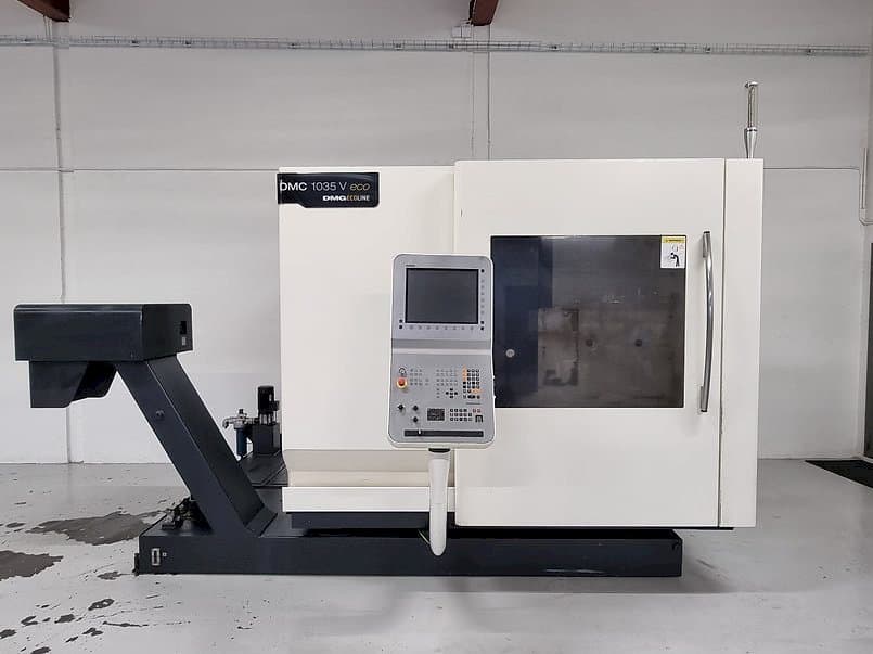 Koneen  DMG MORI DMC 1035 V eco etunäkymä