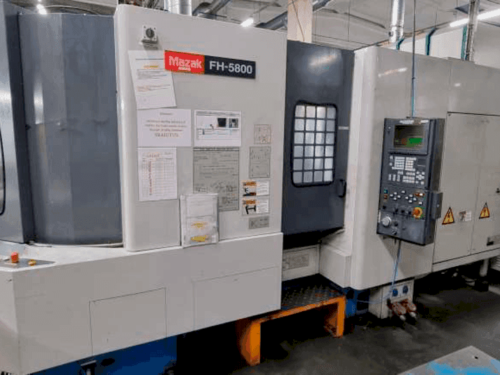 Koneen  Mazak FH 5800 etunäkymä