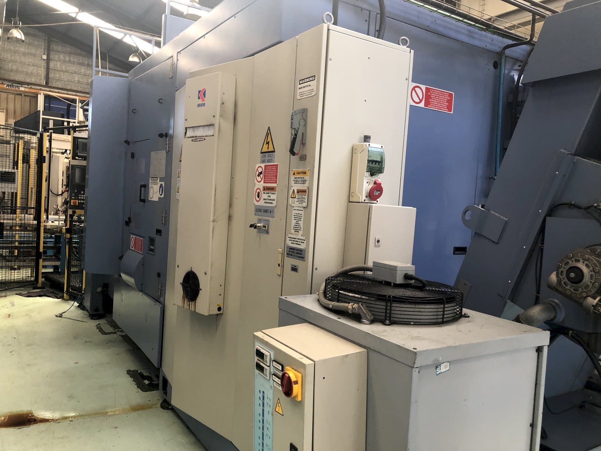 Koneen  MCM Clock etunäkymä