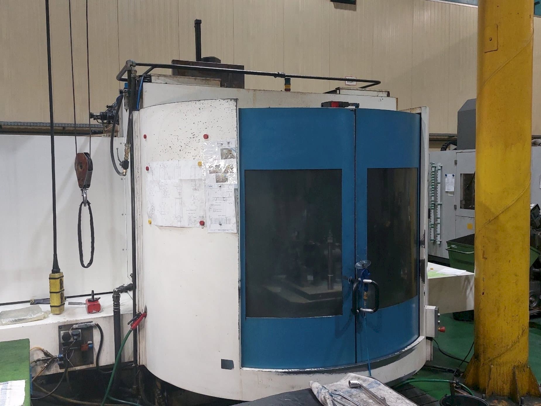 Koneen  Heckert CWK630 etunäkymä