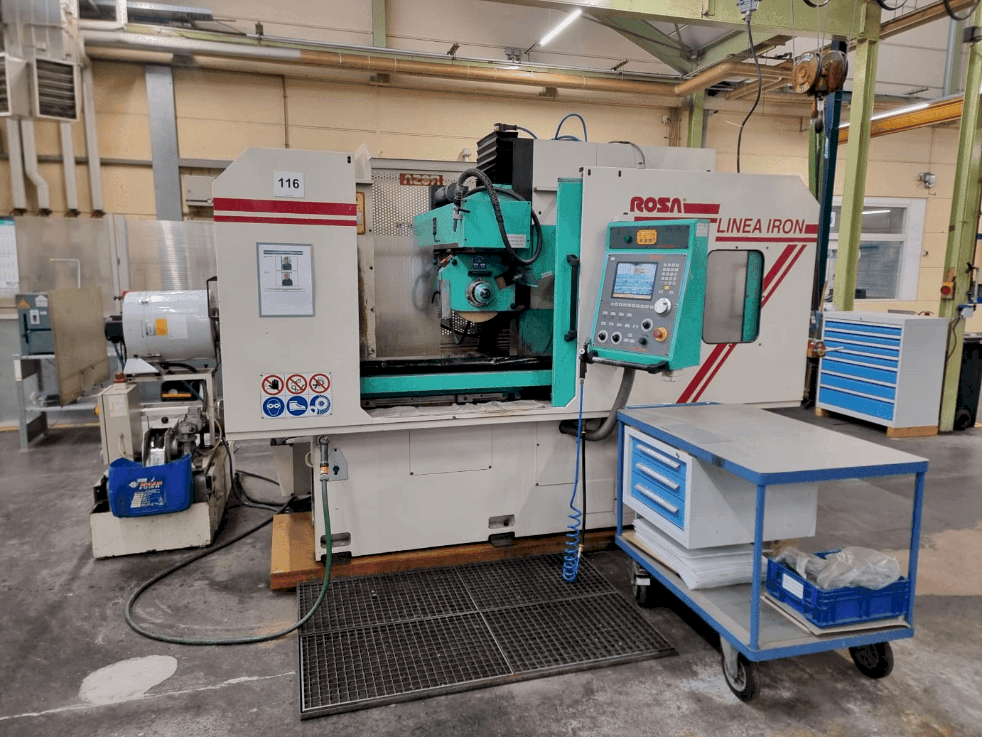 Koneen  ROSA ERMANDO IRON 08.6 etunäkymä