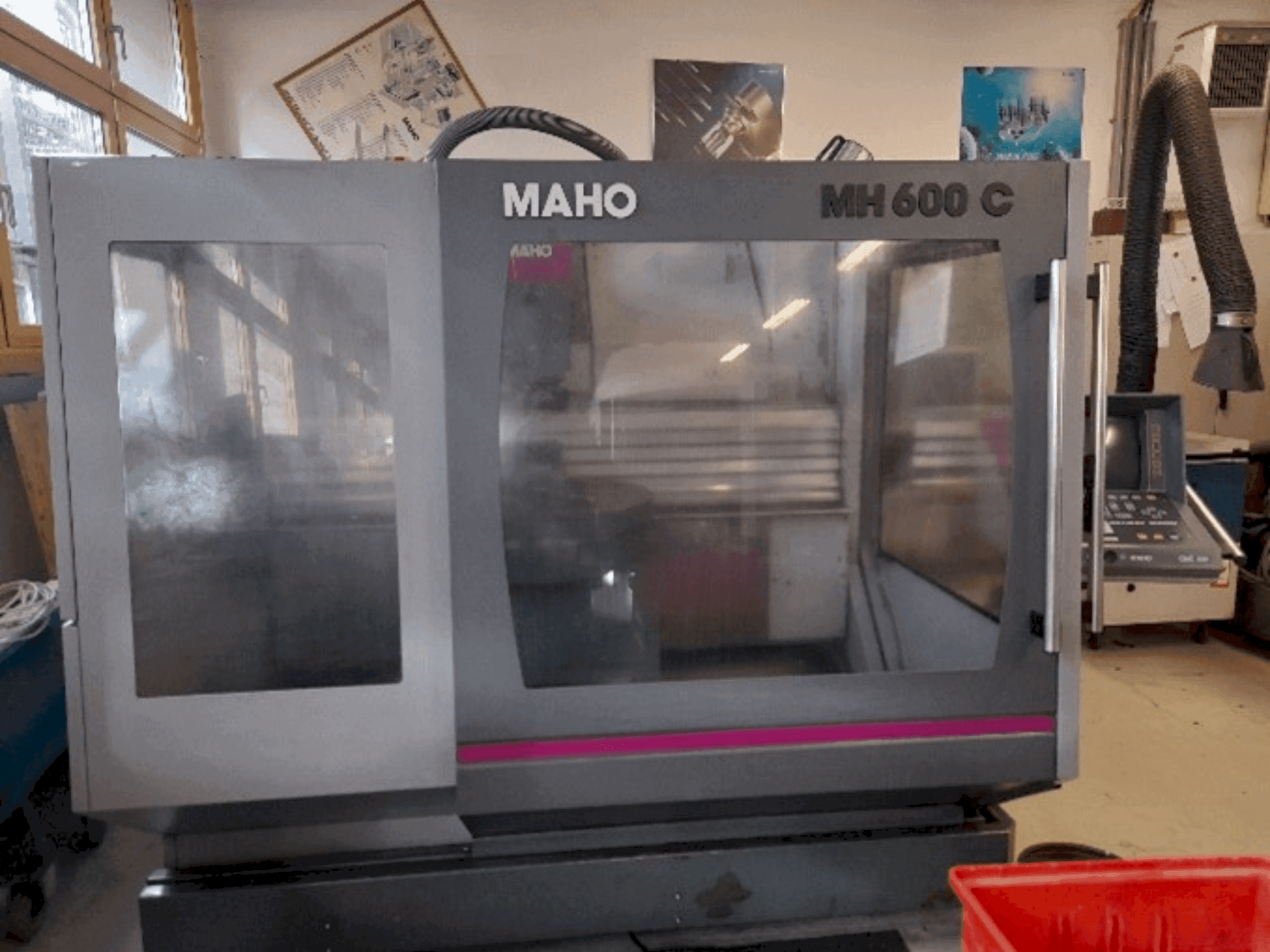 Koneen  MAHO MH 600 C etunäkymä