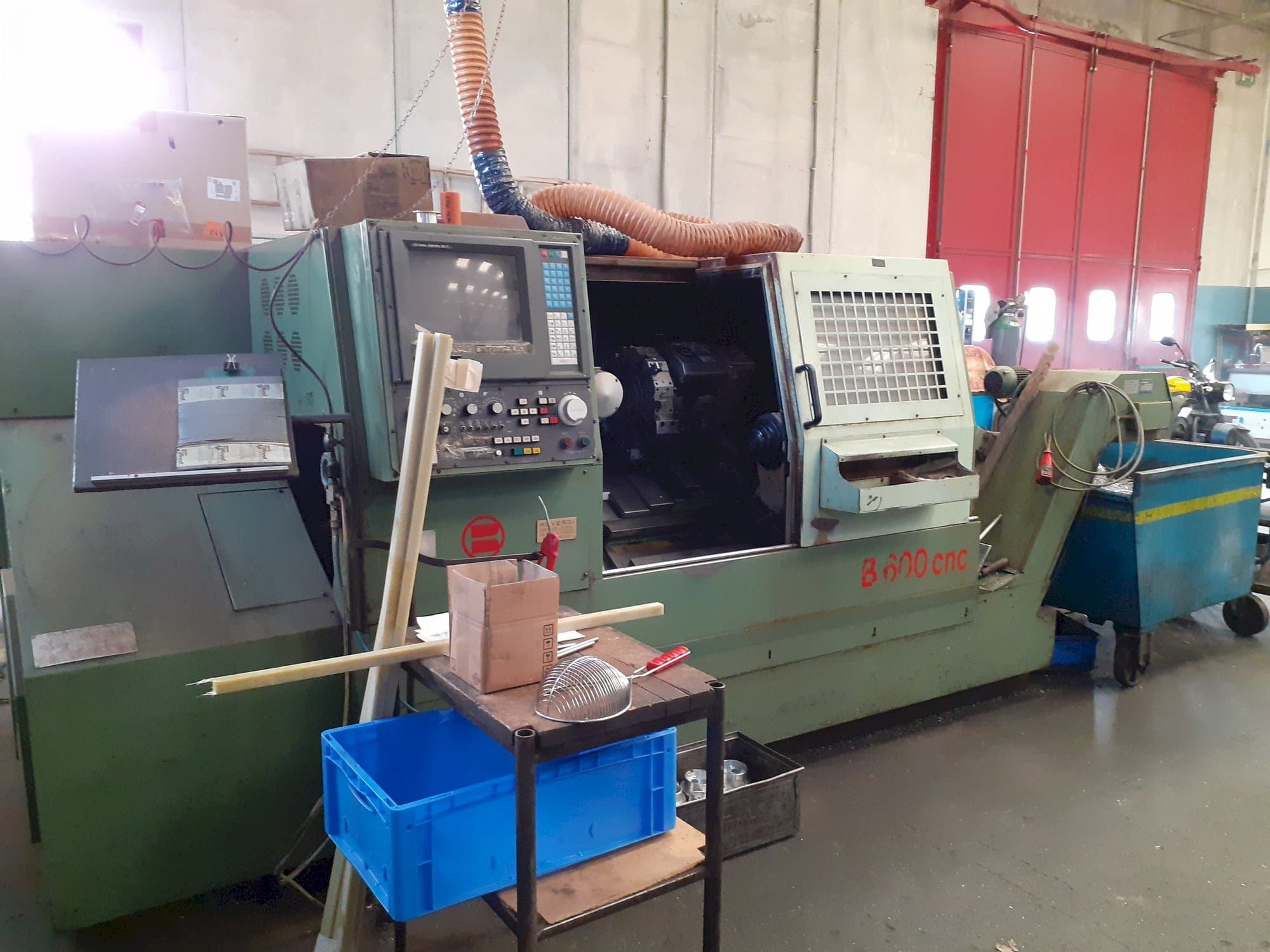 Koneen  Biglia B600 etunäkymä