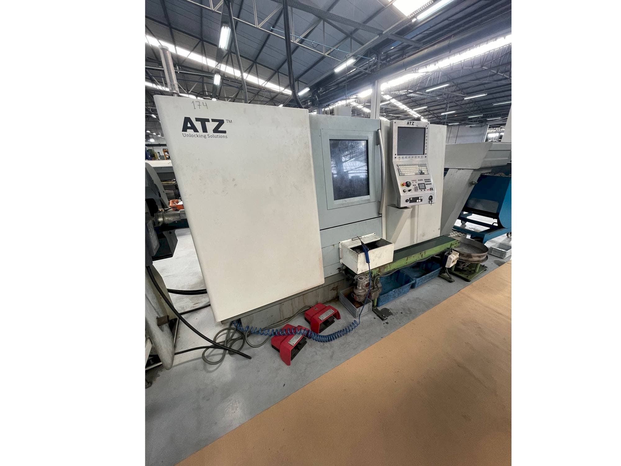 Koneen  Gildemeister CTX 310 V6 etunäkymä