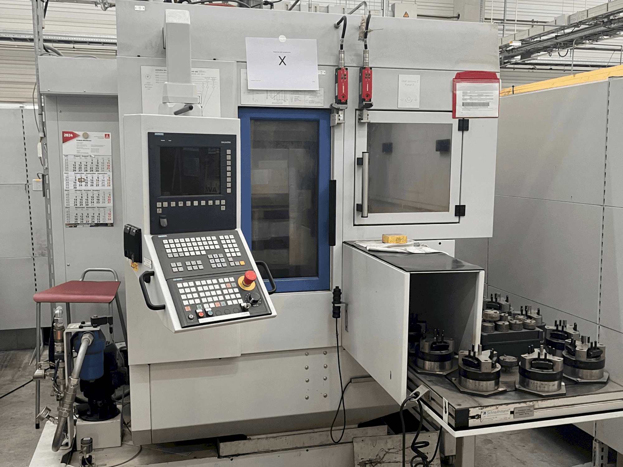 Koneen  Scherer - Feinbau VDZ 100L etunäkymä