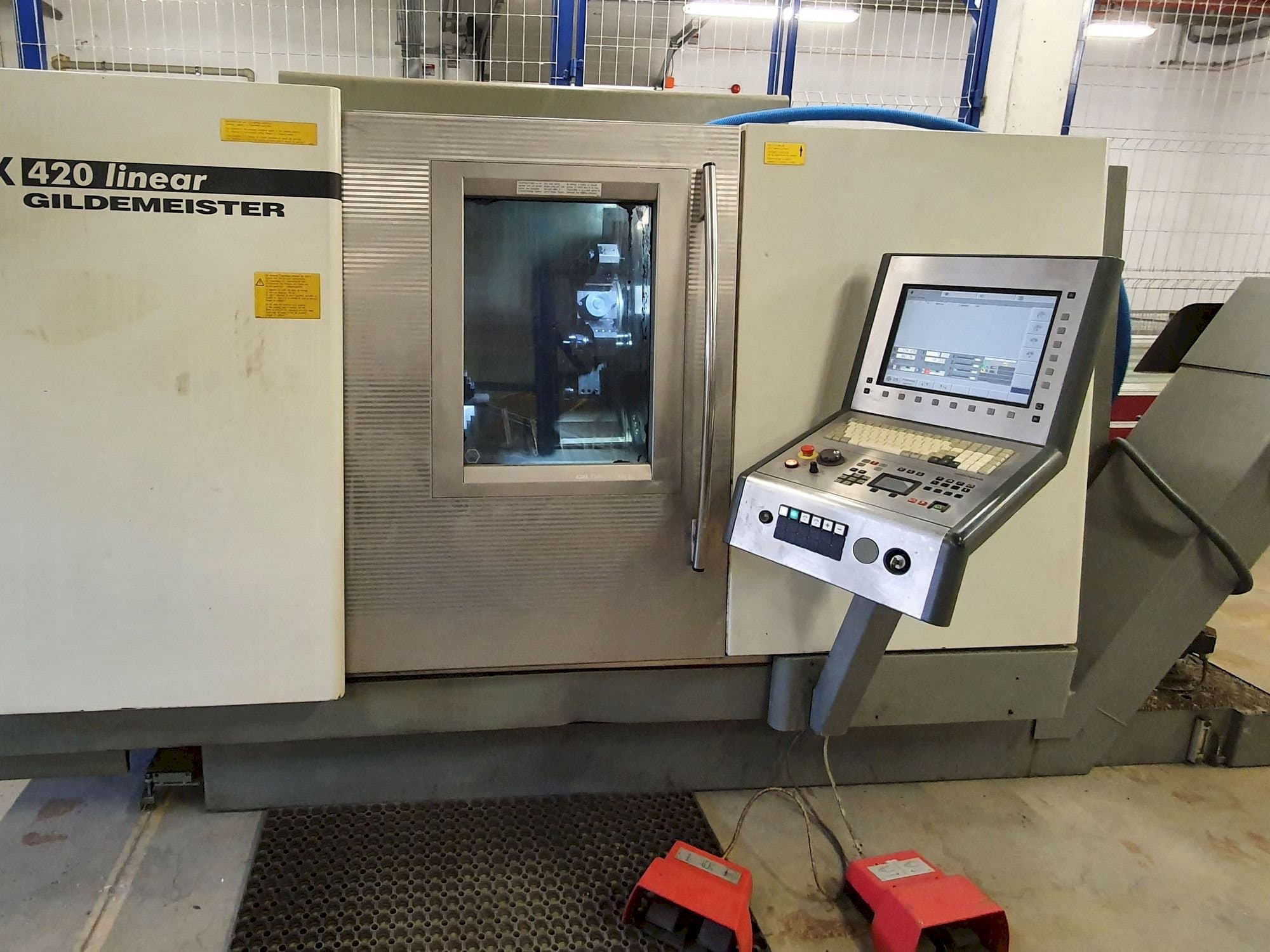 Koneen  Gildemeister CTX 420 linear etunäkymä