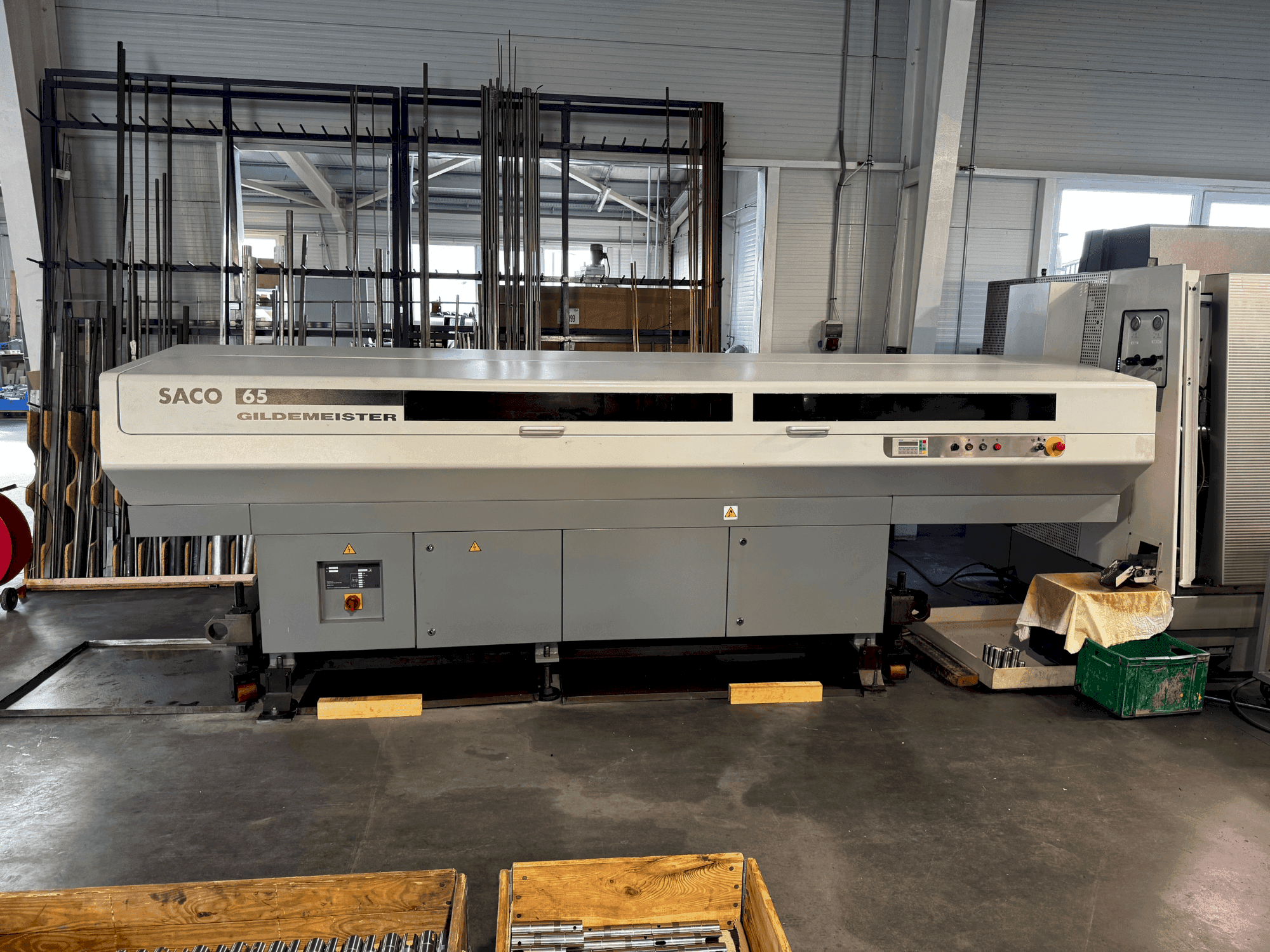Koneen  Gildemeister CTX 420 V6 Linear etunäkymä