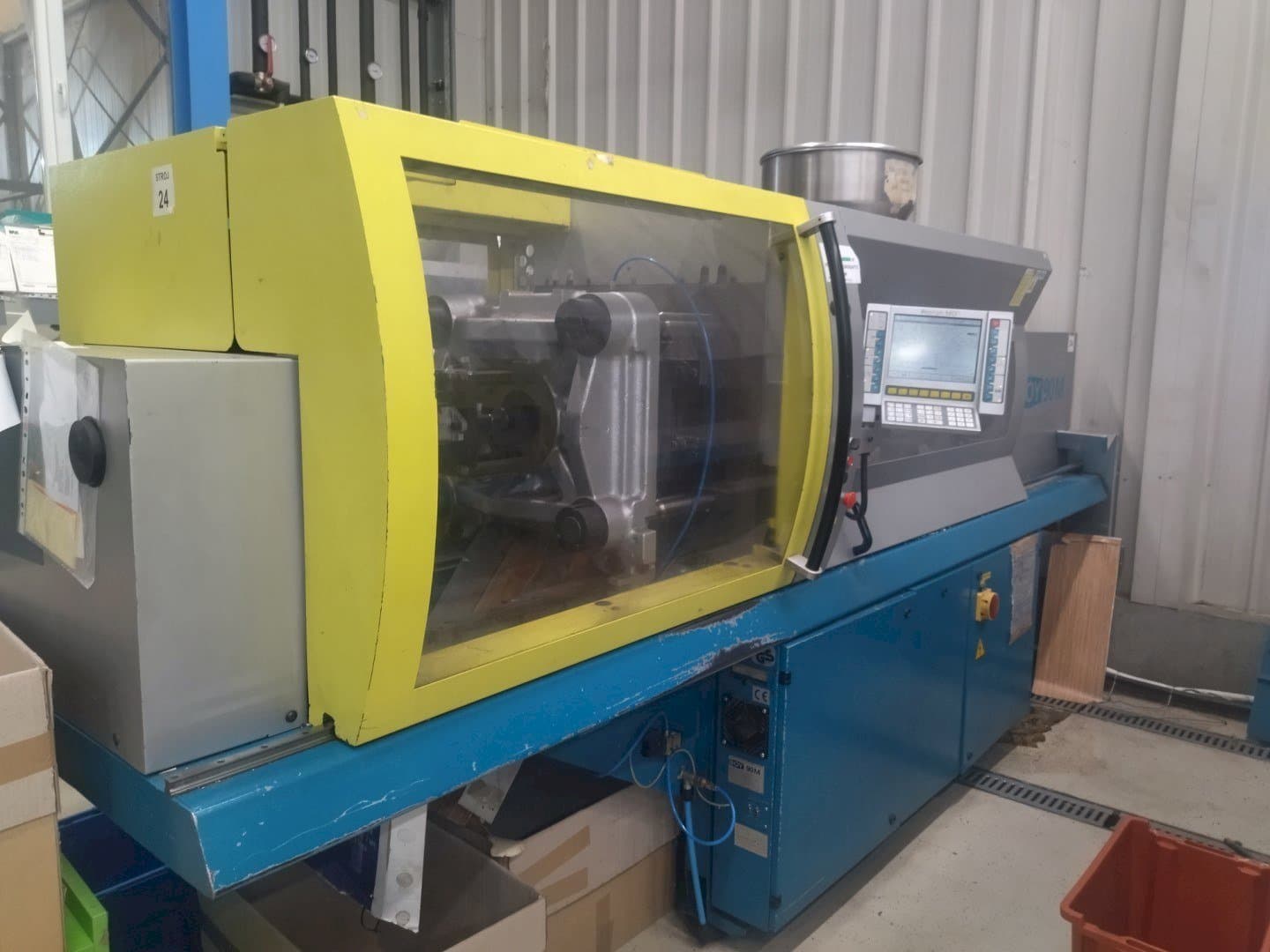 Koneen  BOY 90M etunäkymä