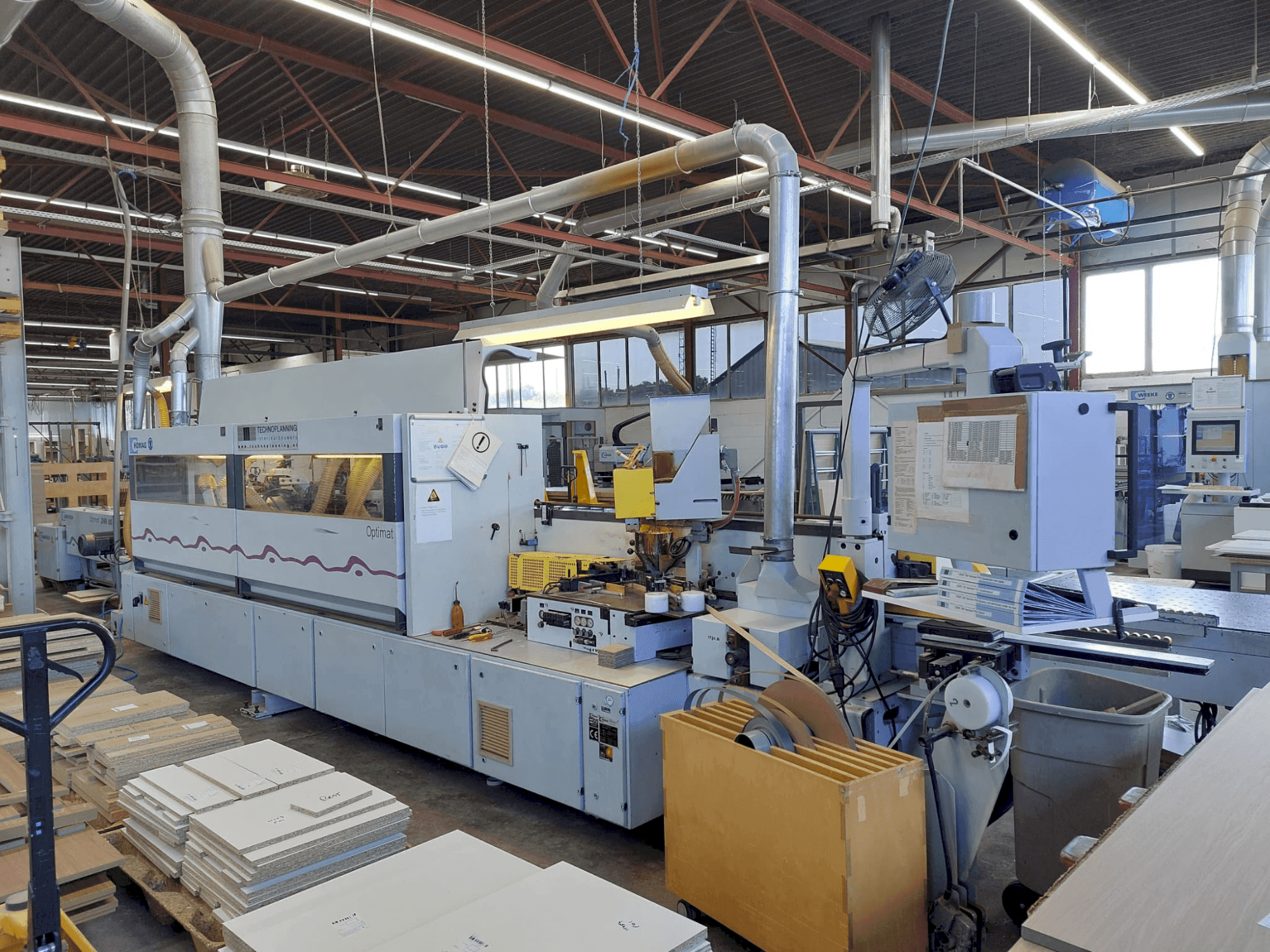 Koneen  HOMAG Optimat KL 78/A20/S2/Z etunäkymä