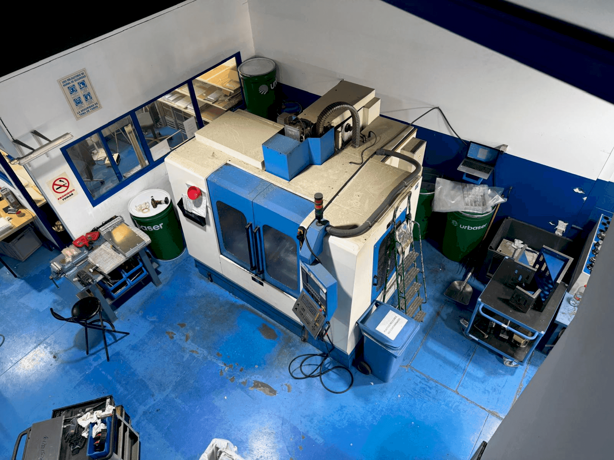 Koneen  LAGUN GVC 1000 etunäkymä