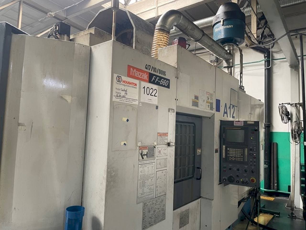 Koneen  Mazak FF-660 etunäkymä