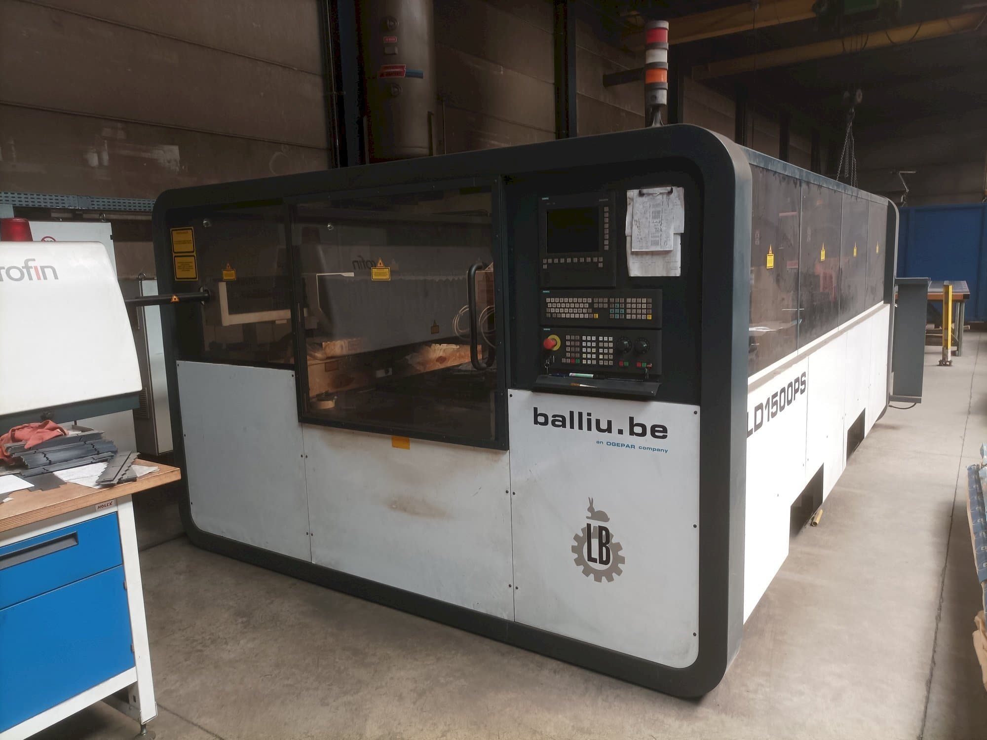 Koneen  Balliu  LD 1500 PS etunäkymä