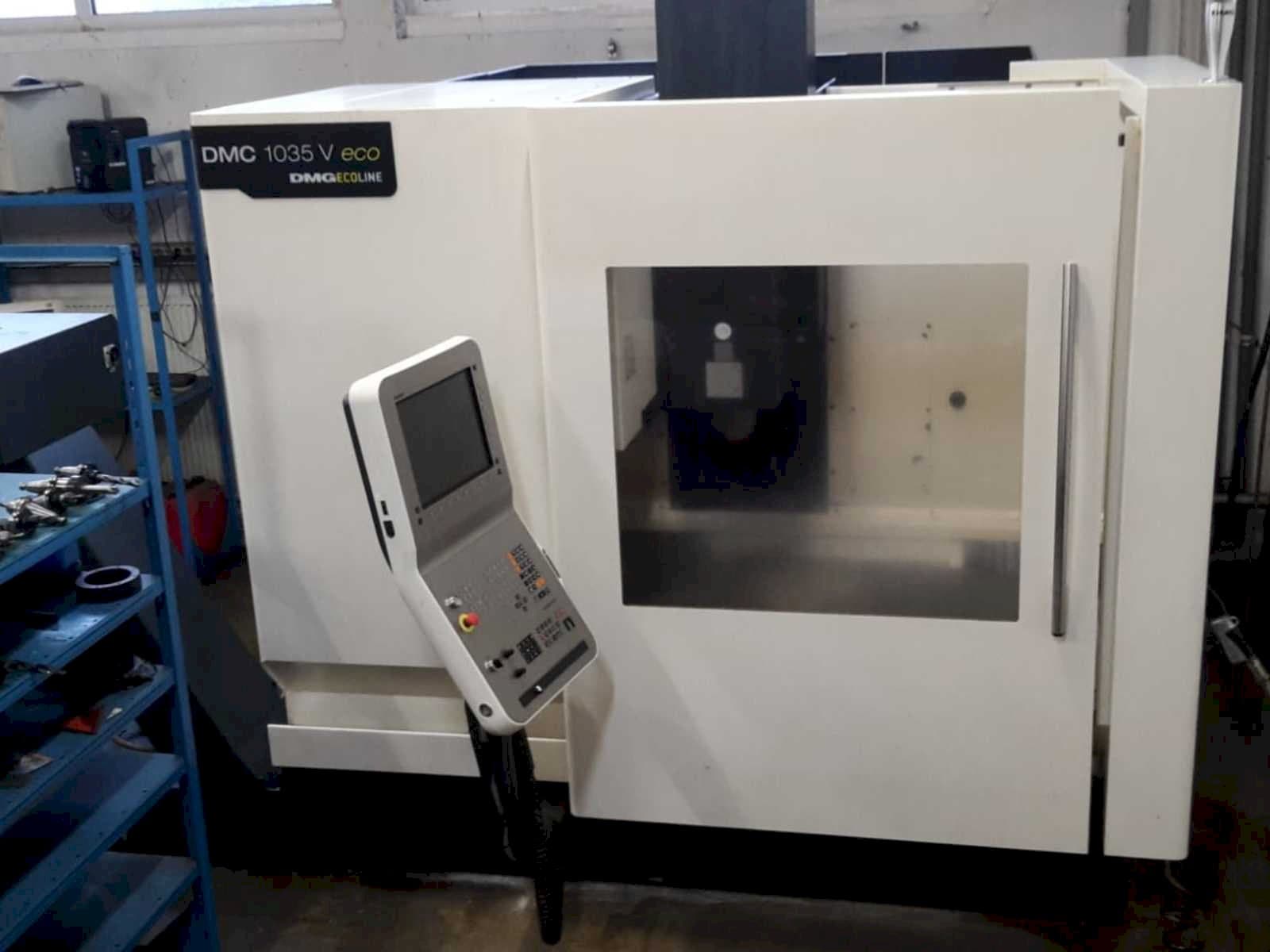 Koneen  DMG DMC 1035 V ECO etunäkymä