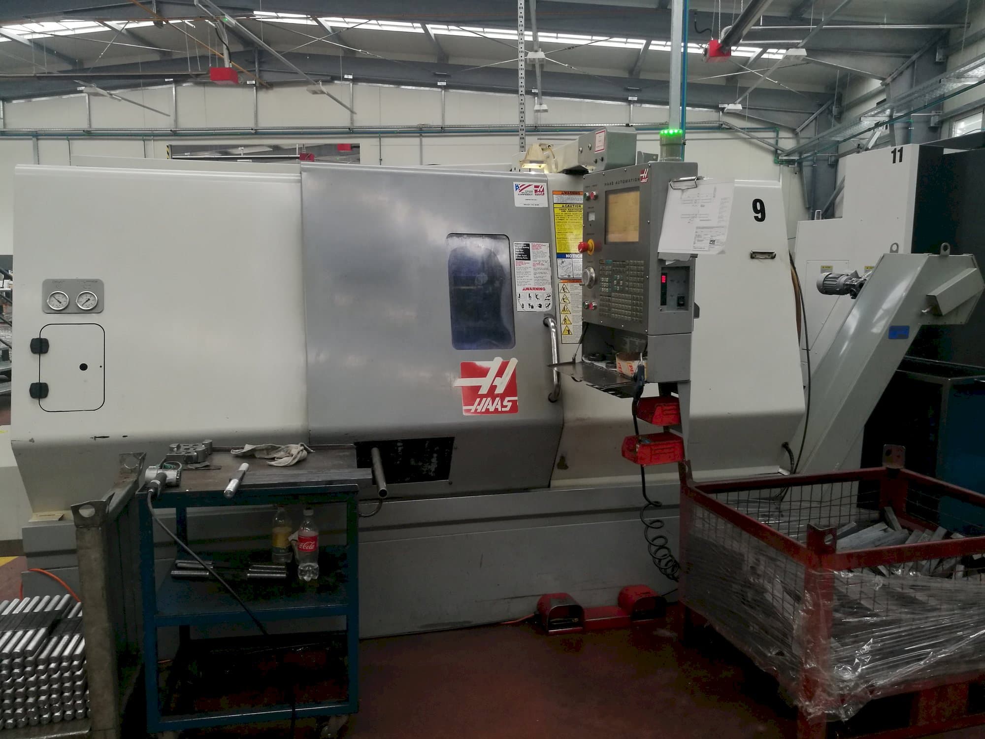 Koneen  HAAS SL-30THE etunäkymä