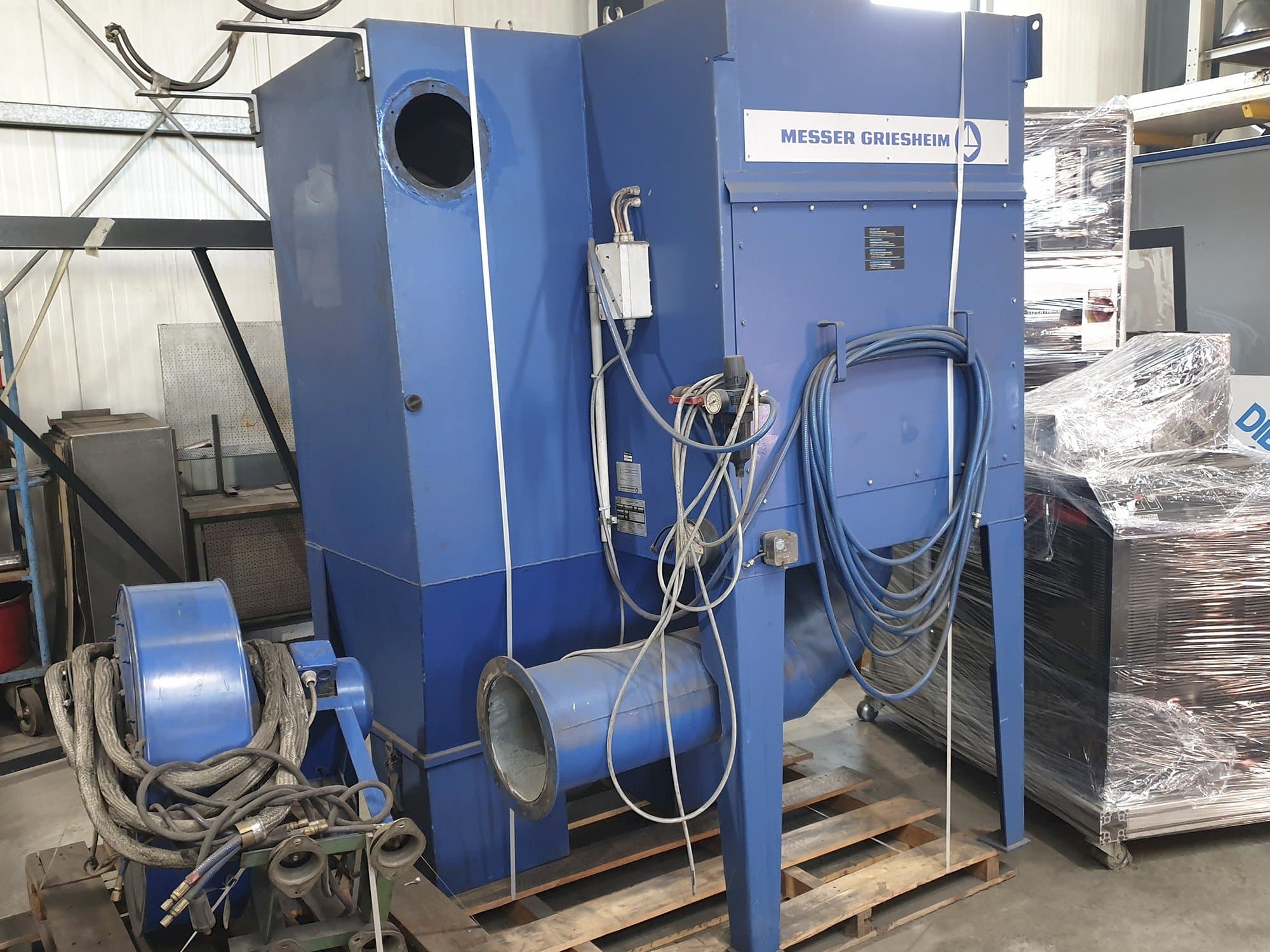 Koneen  Messer Griesheim etunäkymä CORTA PS 3100