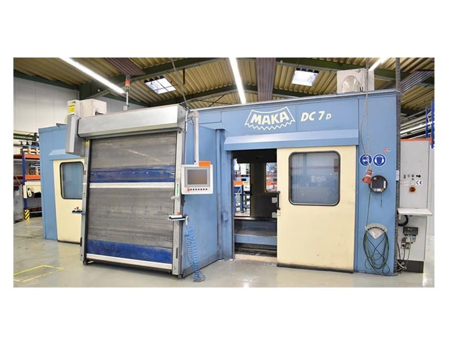 Koneen  MAKA DC 7 D etunäkymä