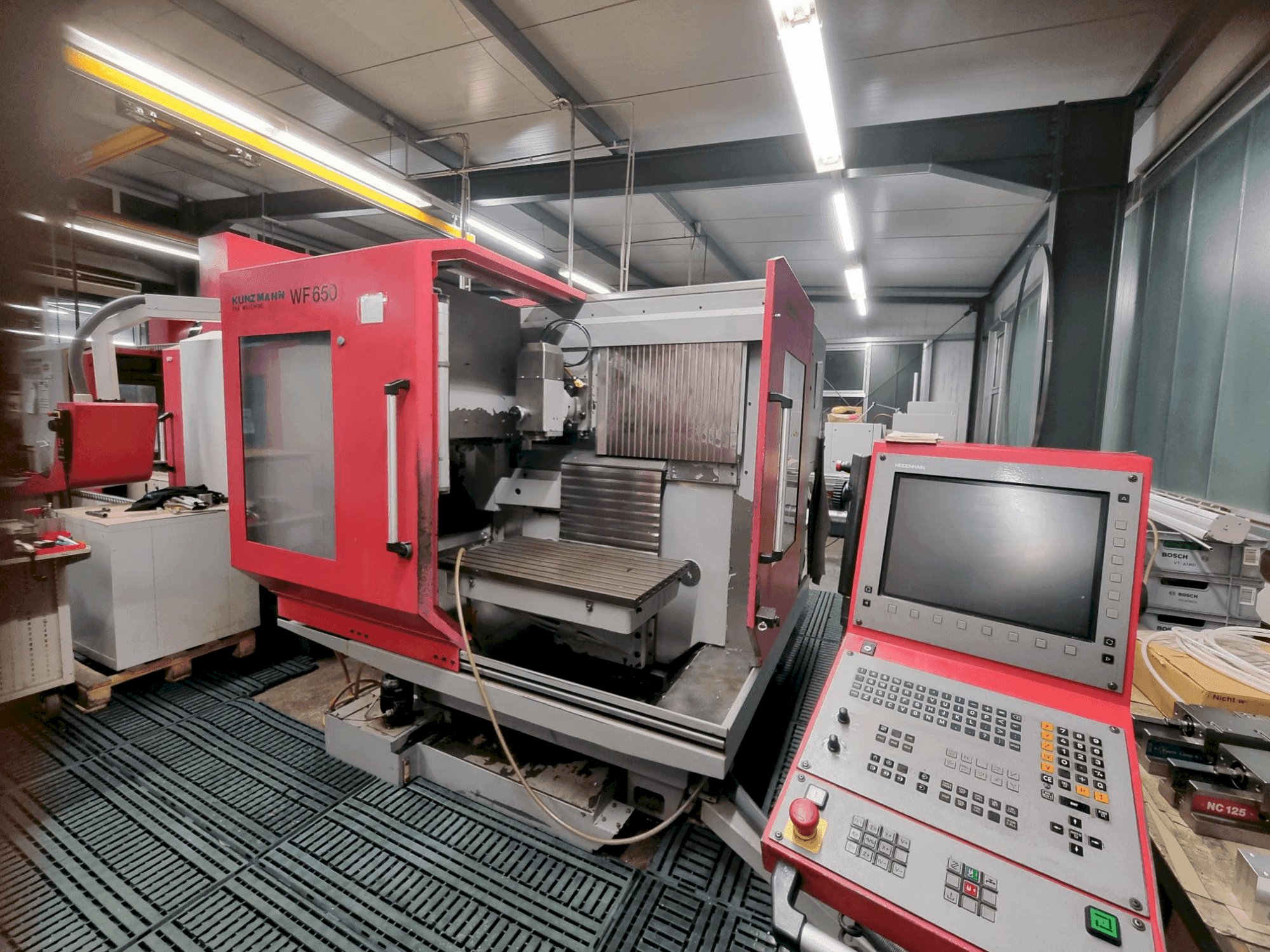 Koneen  KUNZMANN WF 650 etunäkymä