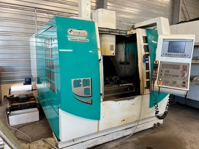 Koneen  TRENS MC100VA vasemman sivun näkymä