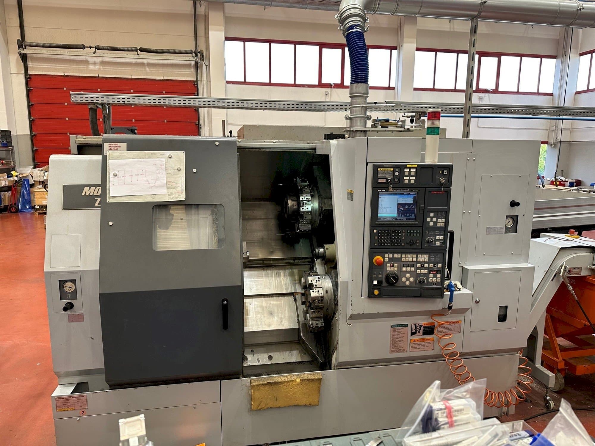 Koneen  MORI SEIKI ZL 203 MC etunäkymä