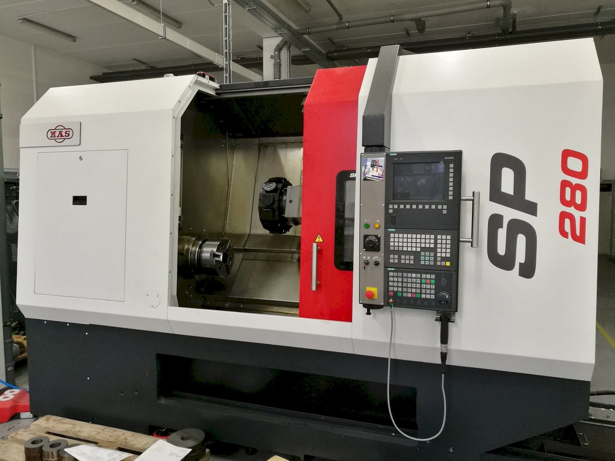 Koneen  KOVOSVIT MAS SP 280 SY etunäkymä