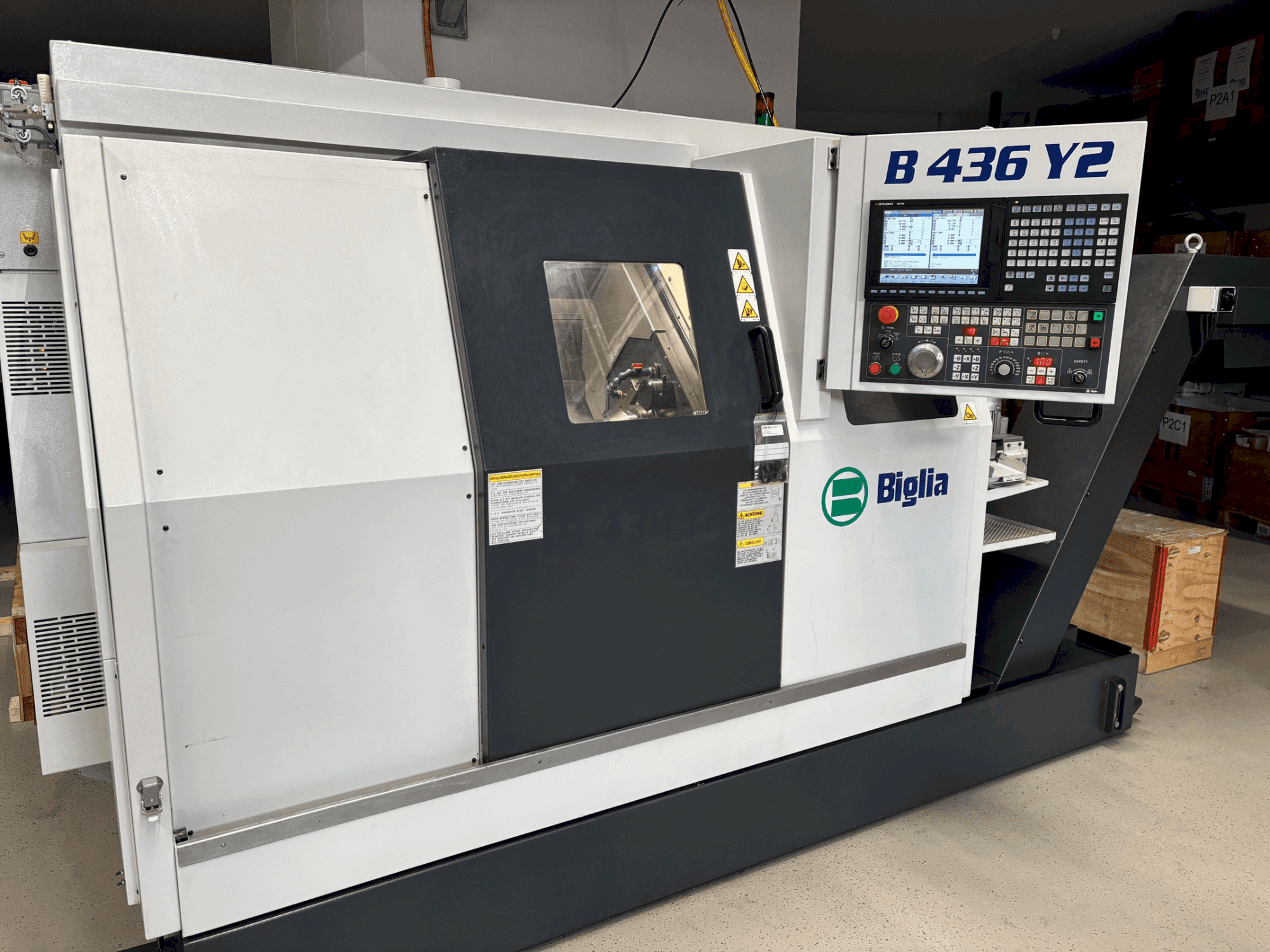 Koneen  Biglia B436Y2 etunäkymä