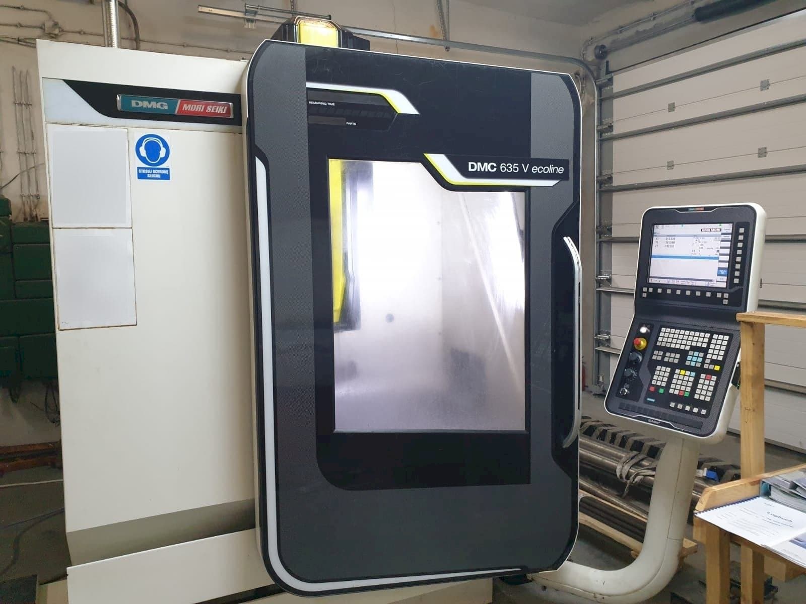 Koneen  DMG DMC 635 V ecoline etunäkymä