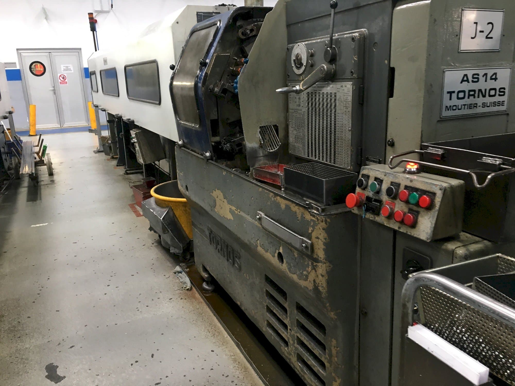 Koneen  Tornos-Moutier Suisse AS 14 etunäkymä
