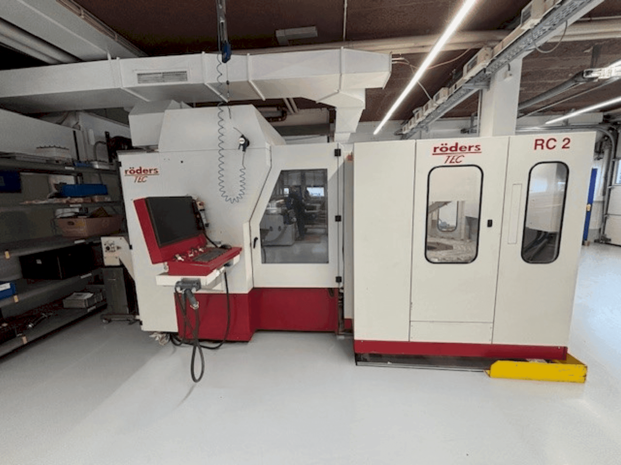 Koneen  RÖDERS RPX 500 etunäkymä