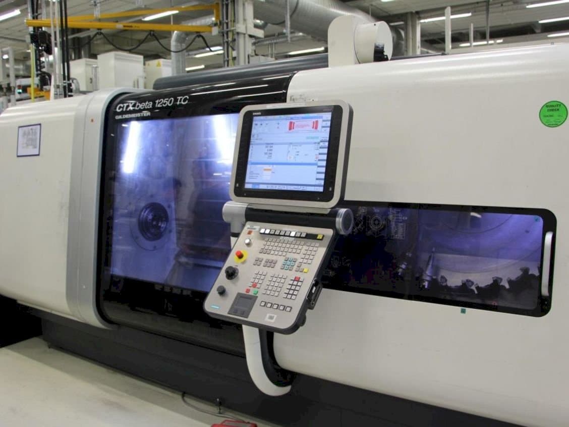 Koneen  DMG MORI GILDEMEISTER CTX Beta 1250 TC etunäkymä