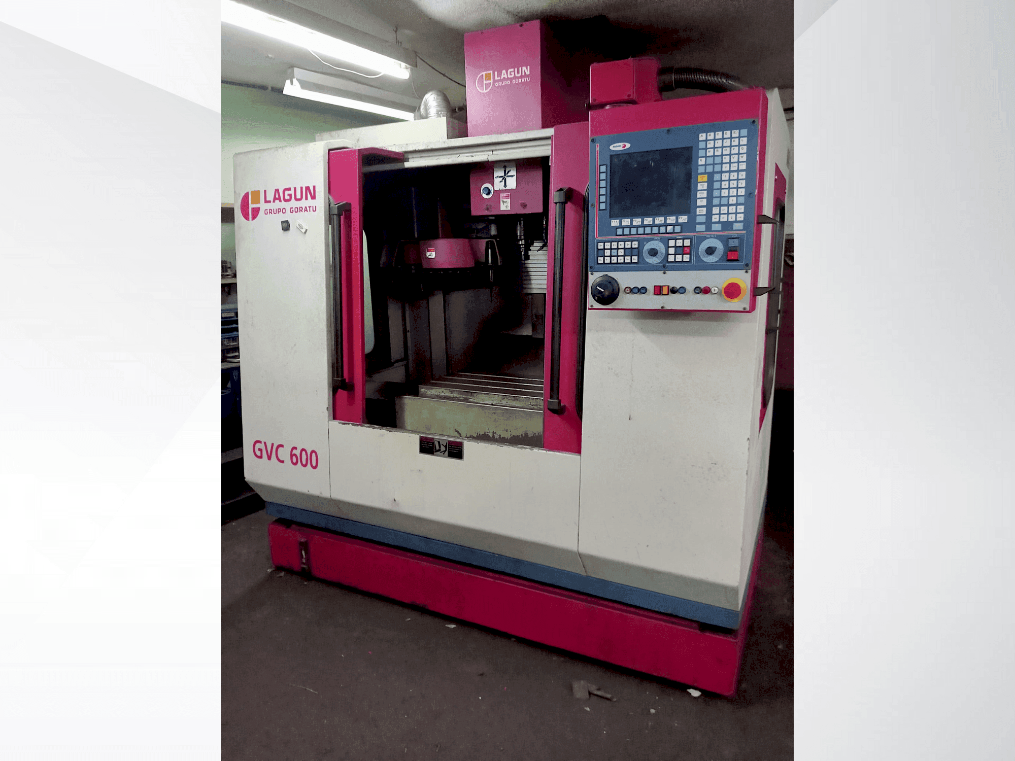 Koneen  LAGUN GVC 600 etunäkymä