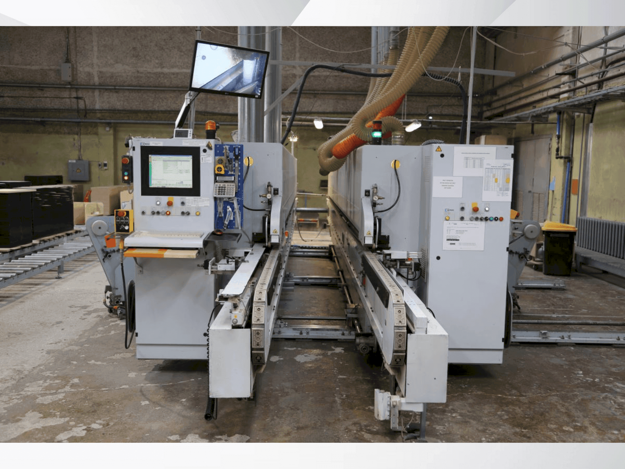 Koneen  HOMAG KFL 526 / C etunäkymä