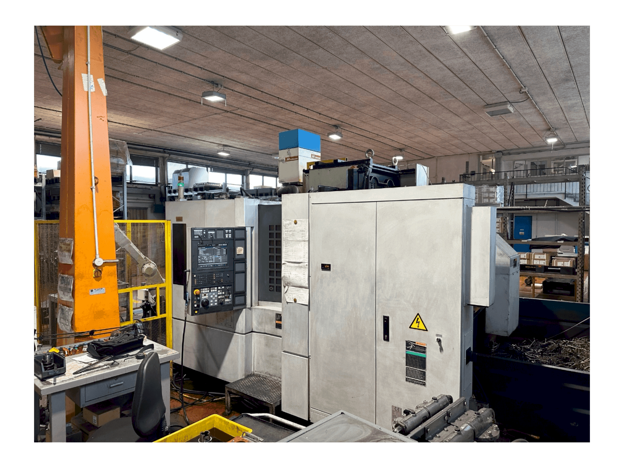 Koneen  MORI SEIKI NH 4000 DCG etunäkymä