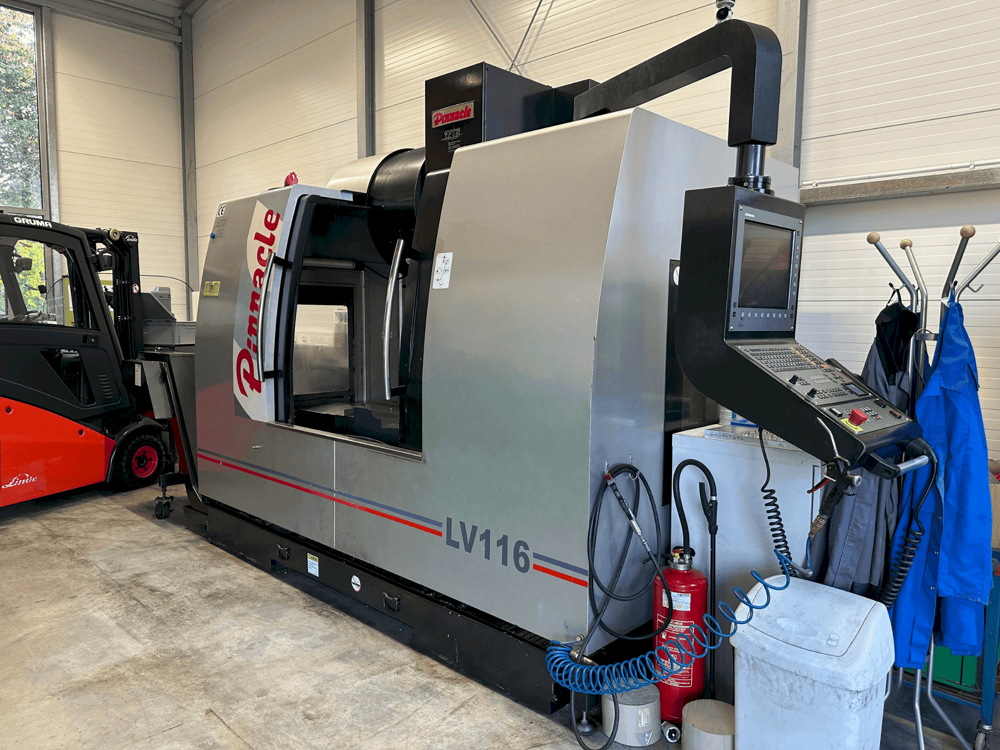 Koneen  Pinnacle LV116 etunäkymä