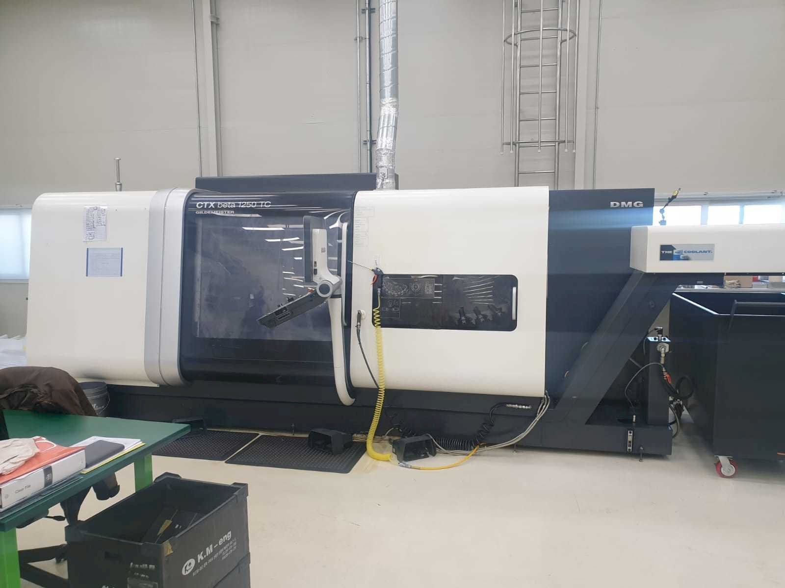 Koneen  DMG MORI Gildemeister CTX Beta 1250 TC etunäkymä